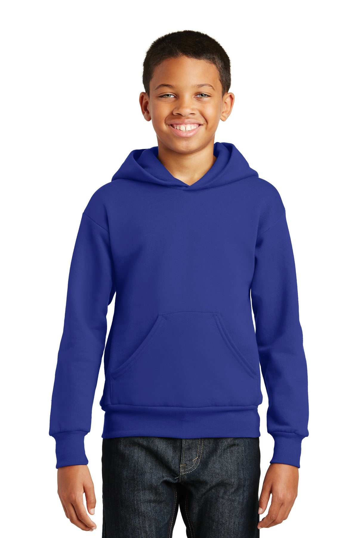 Hanes® - Youth EcoSmart® Pullover Hooded Sweatshirt