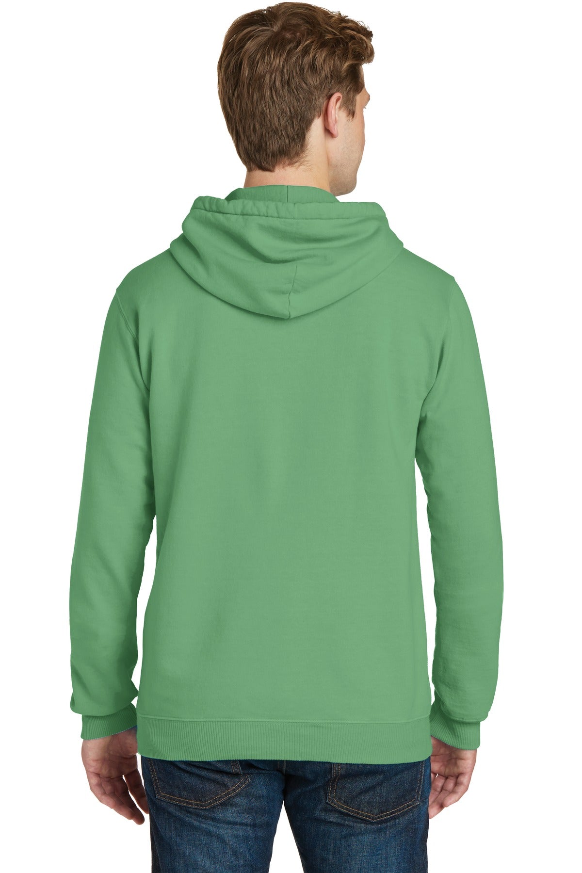 Port & Company® Beach Wash® Garment-Dyed Pullover Hooded Sweatshirt (CORE COLORS)