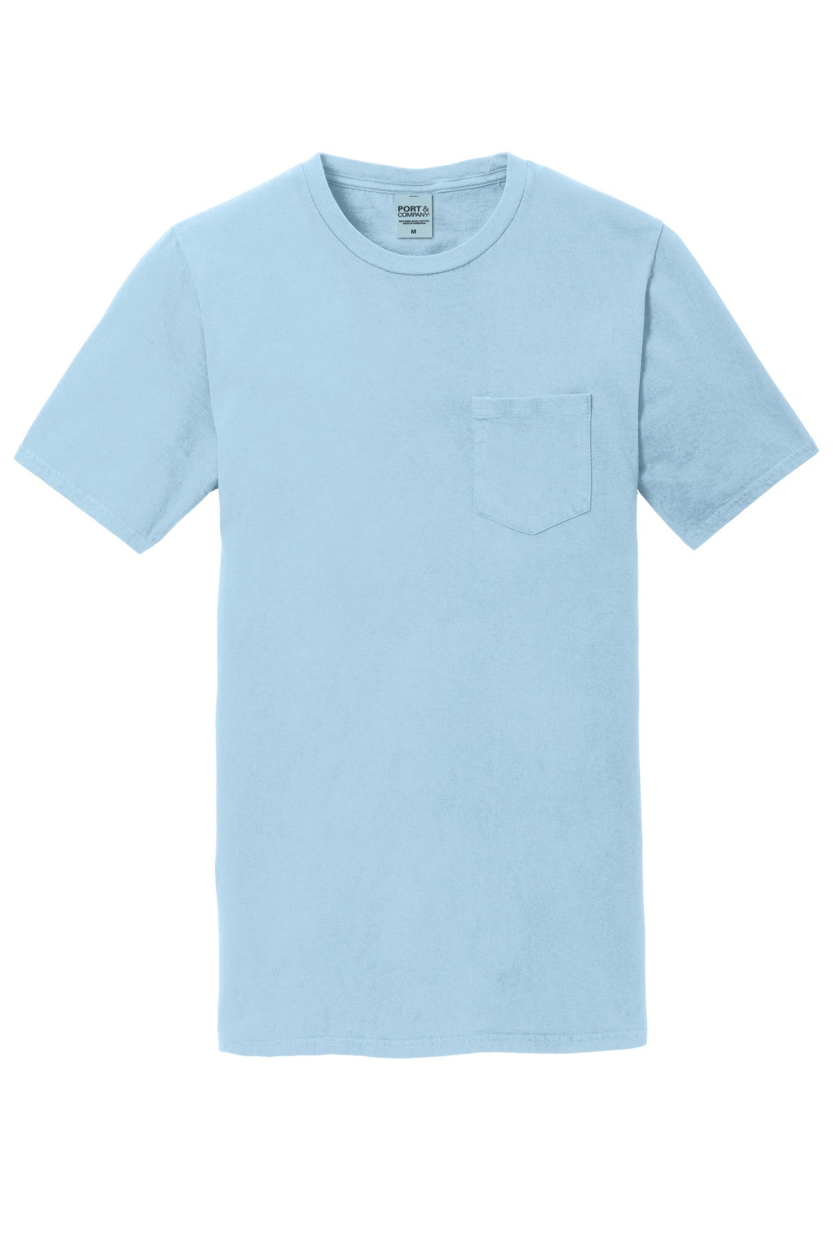 Port & Company® Beach Wash® Garment-Dyed Pocket Tee