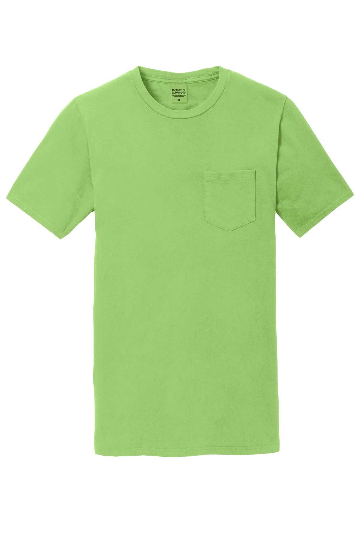 Port & Company® Beach Wash® Garment-Dyed Pocket Tee