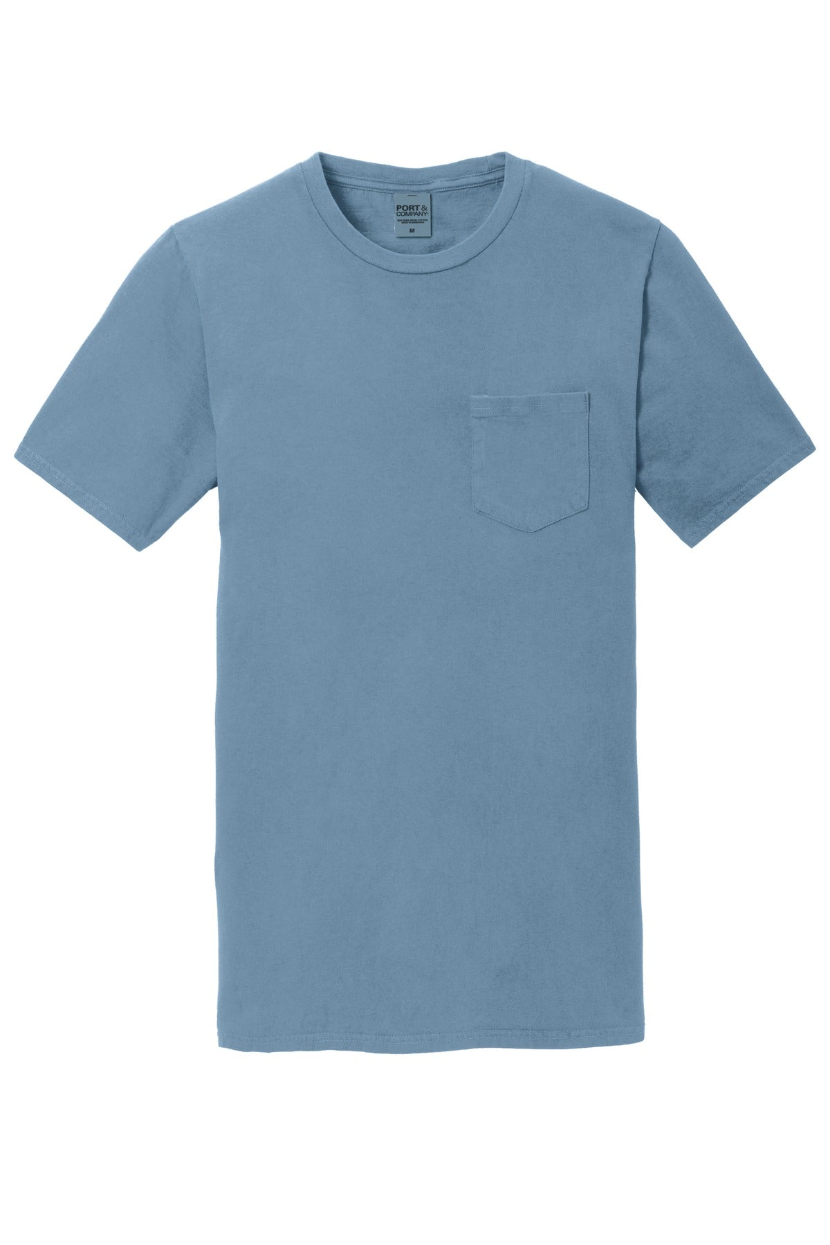 Port & Company® Beach Wash® Garment-Dyed Pocket Tee