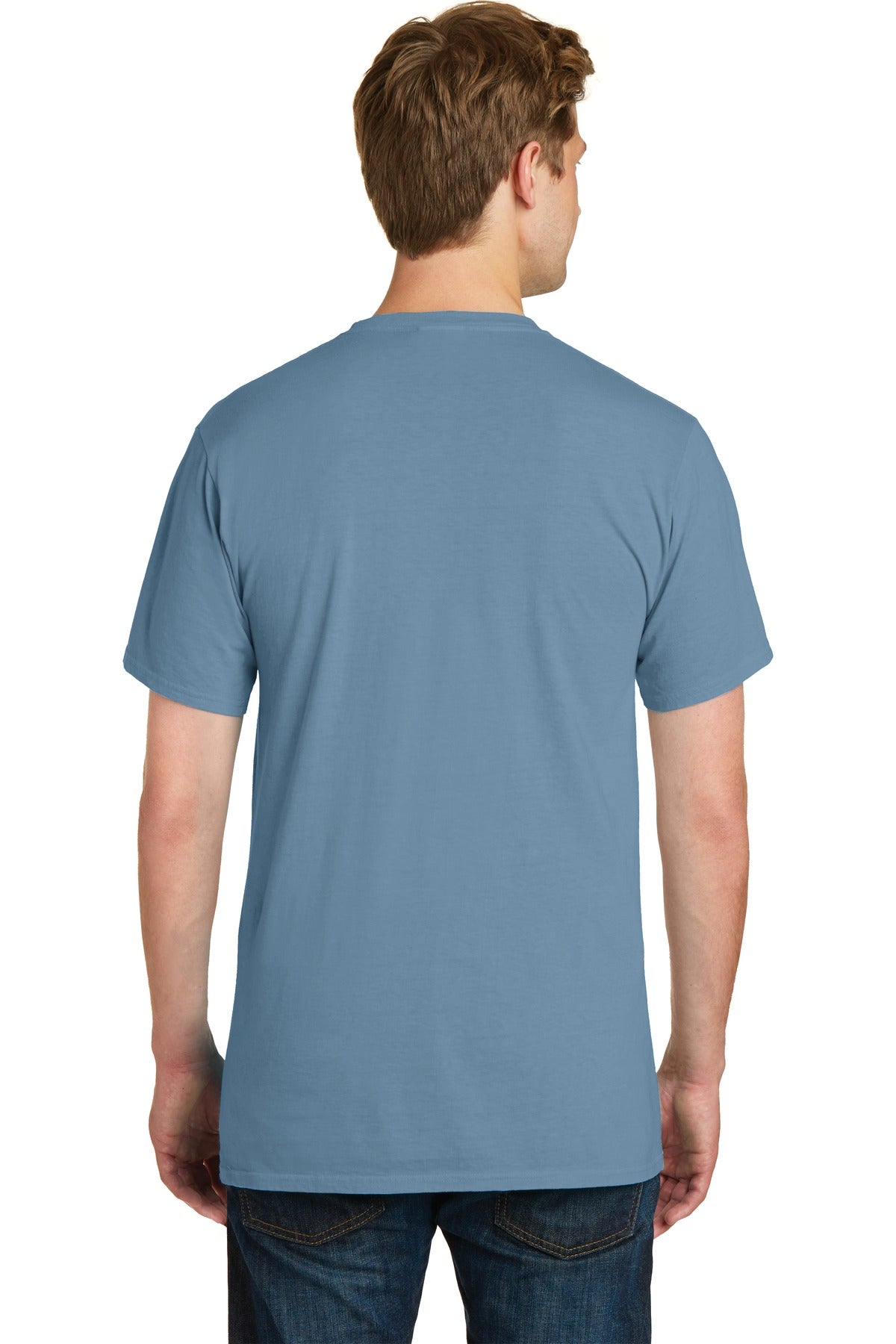 Port & Company® Beach Wash® Garment-Dyed Pocket Tee