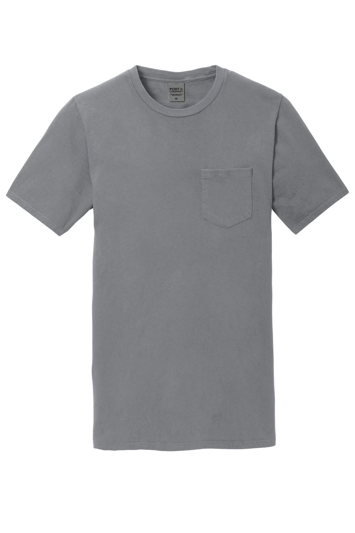 Port & Company® Beach Wash® Garment-Dyed Pocket Tee