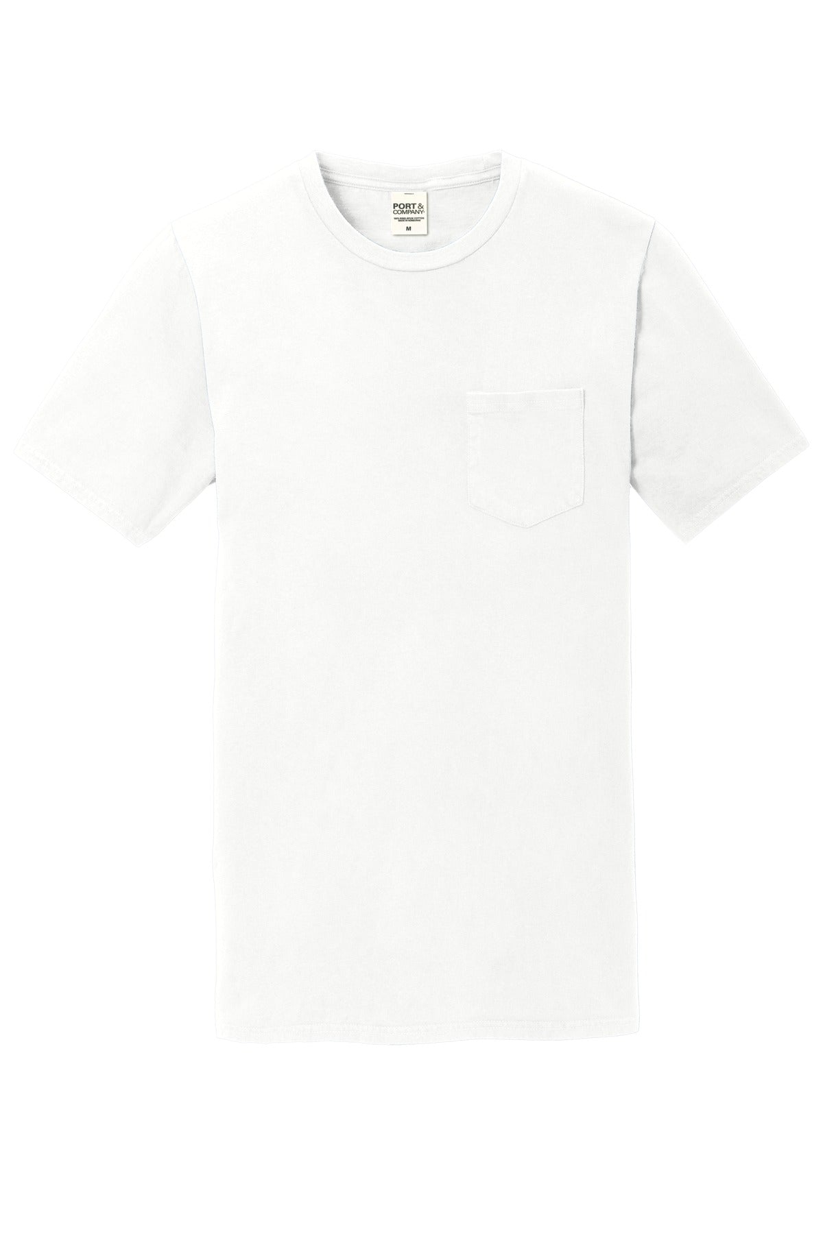 Port & Company® Beach Wash® Garment-Dyed Pocket Tee