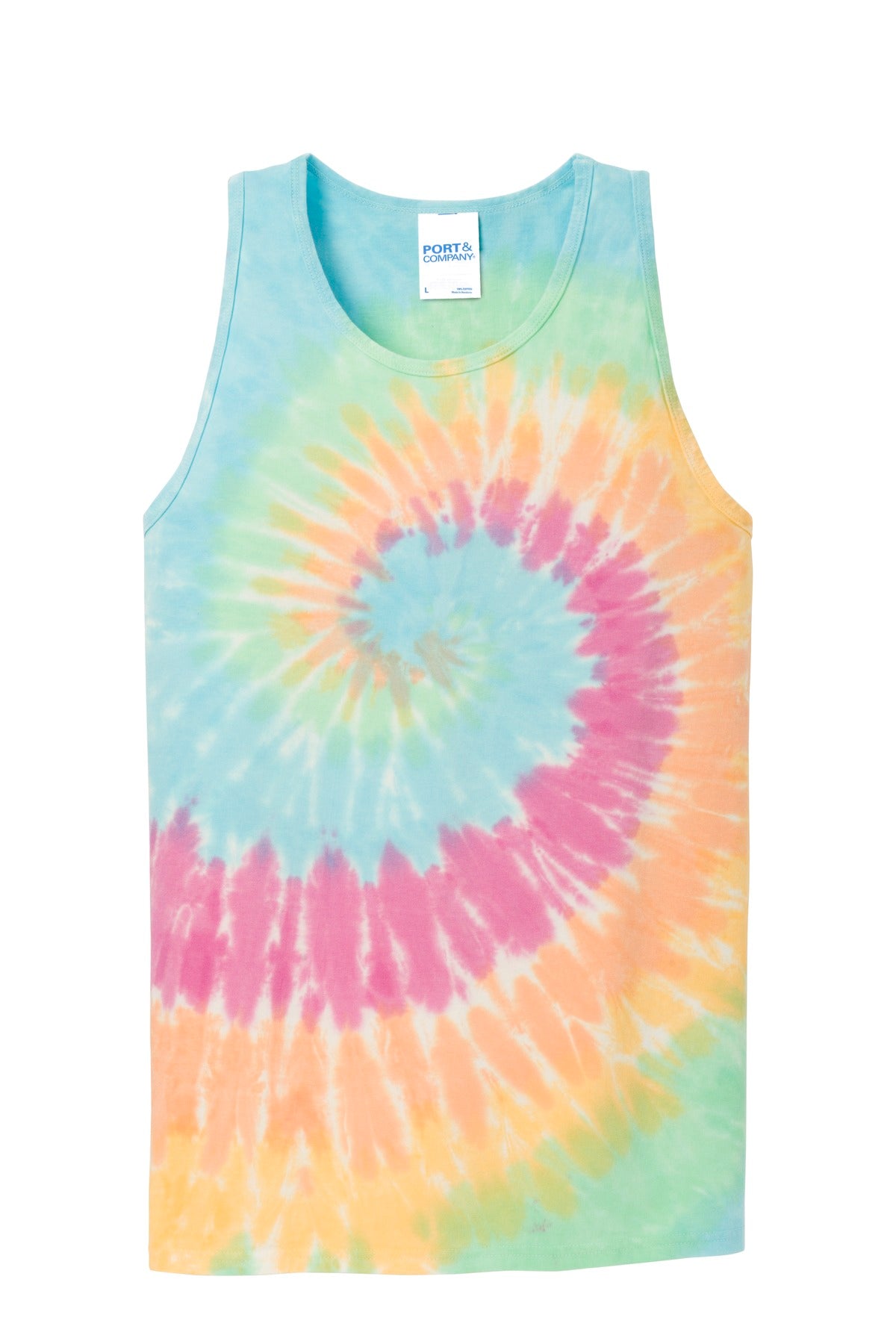 Port & Company® Tie-Dye Tank Top