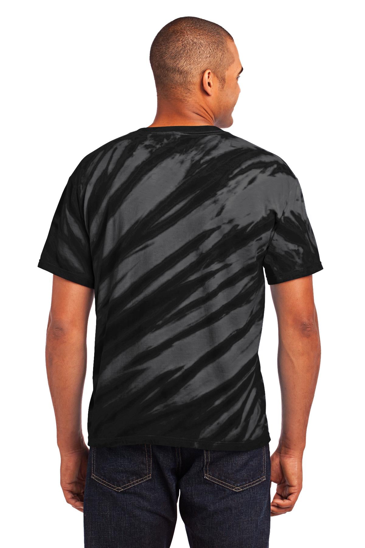 Port & Company® - Tiger Stripe Tie-Dye Tee