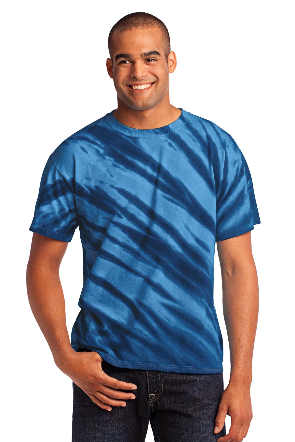 Port & Company® - Tiger Stripe Tie-Dye Tee