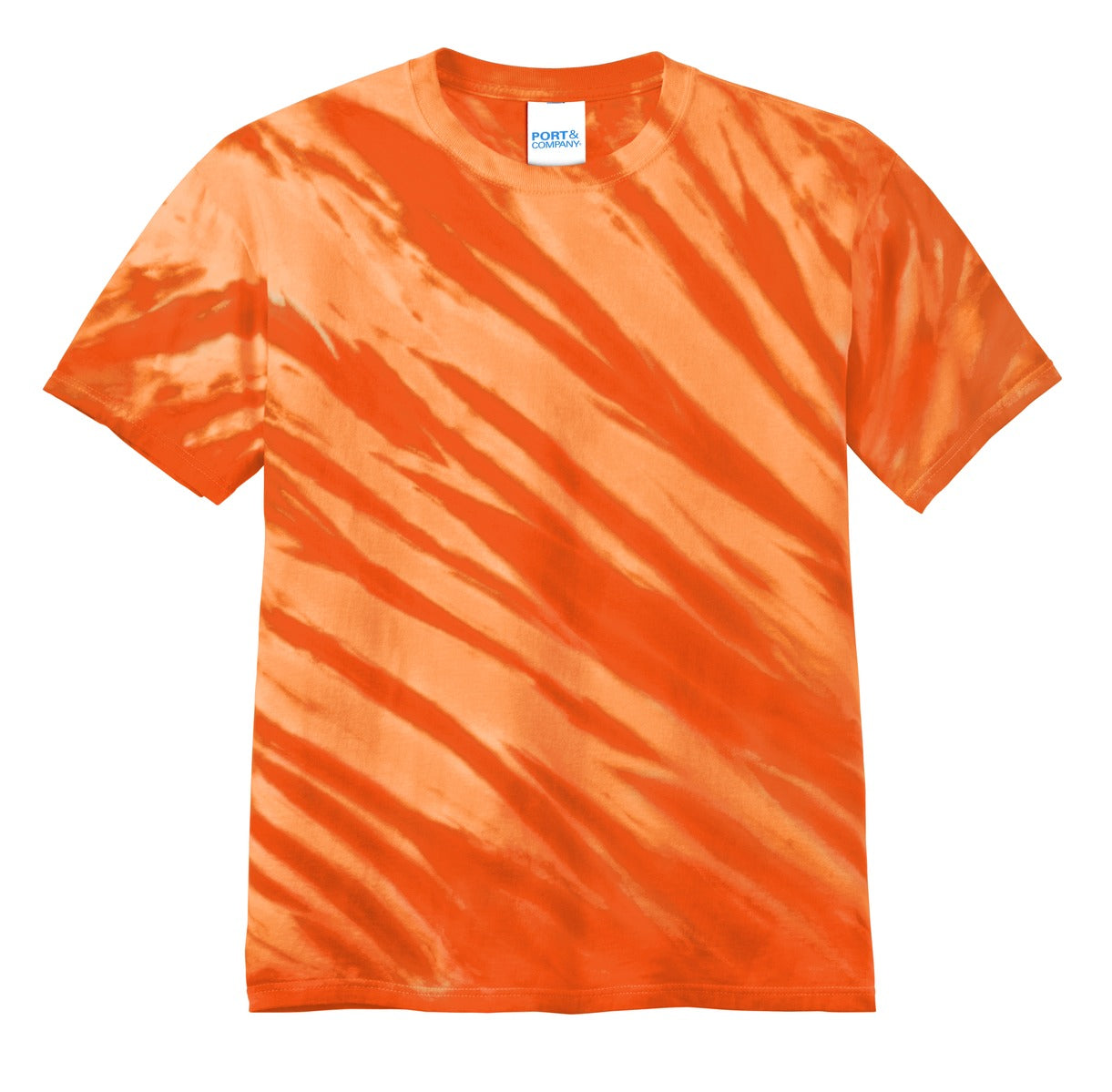 Port & Company® - Tiger Stripe Tie-Dye Tee