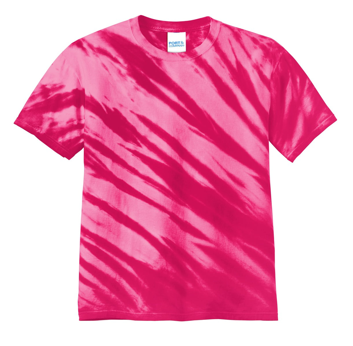 Port & Company® - Tiger Stripe Tie-Dye Tee