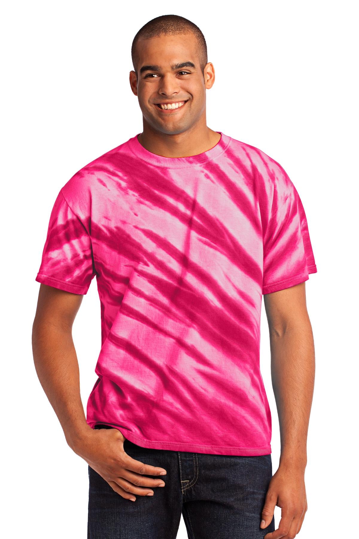 Port & Company® - Tiger Stripe Tie-Dye Tee