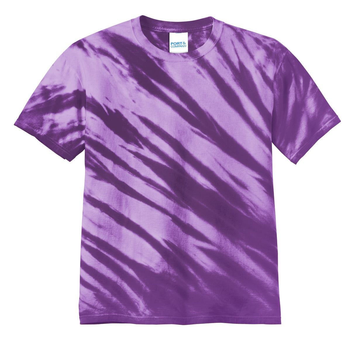 Port & Company® - Tiger Stripe Tie-Dye Tee
