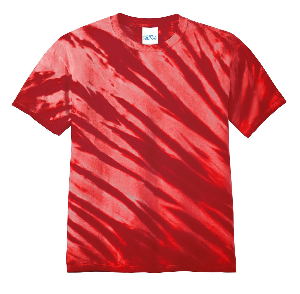 Port & Company® - Tiger Stripe Tie-Dye Tee