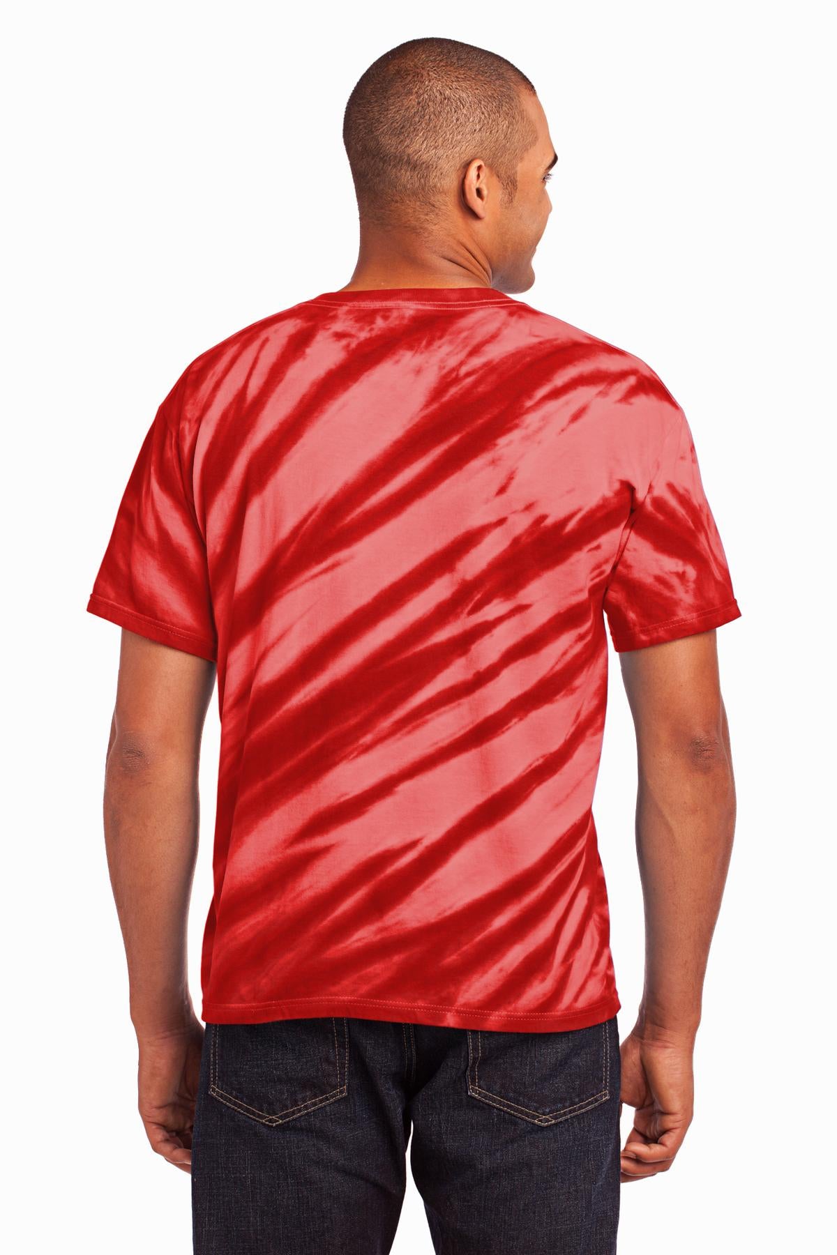 Port & Company® - Tiger Stripe Tie-Dye Tee