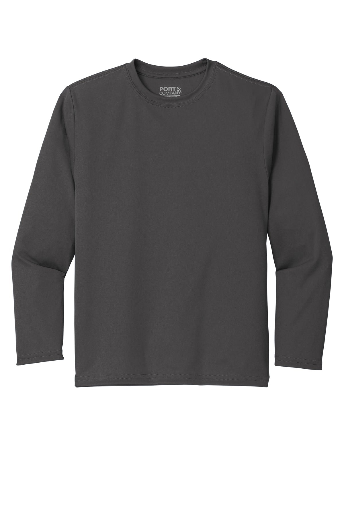 Port & Company® Youth Long Sleeve Performance Tee
