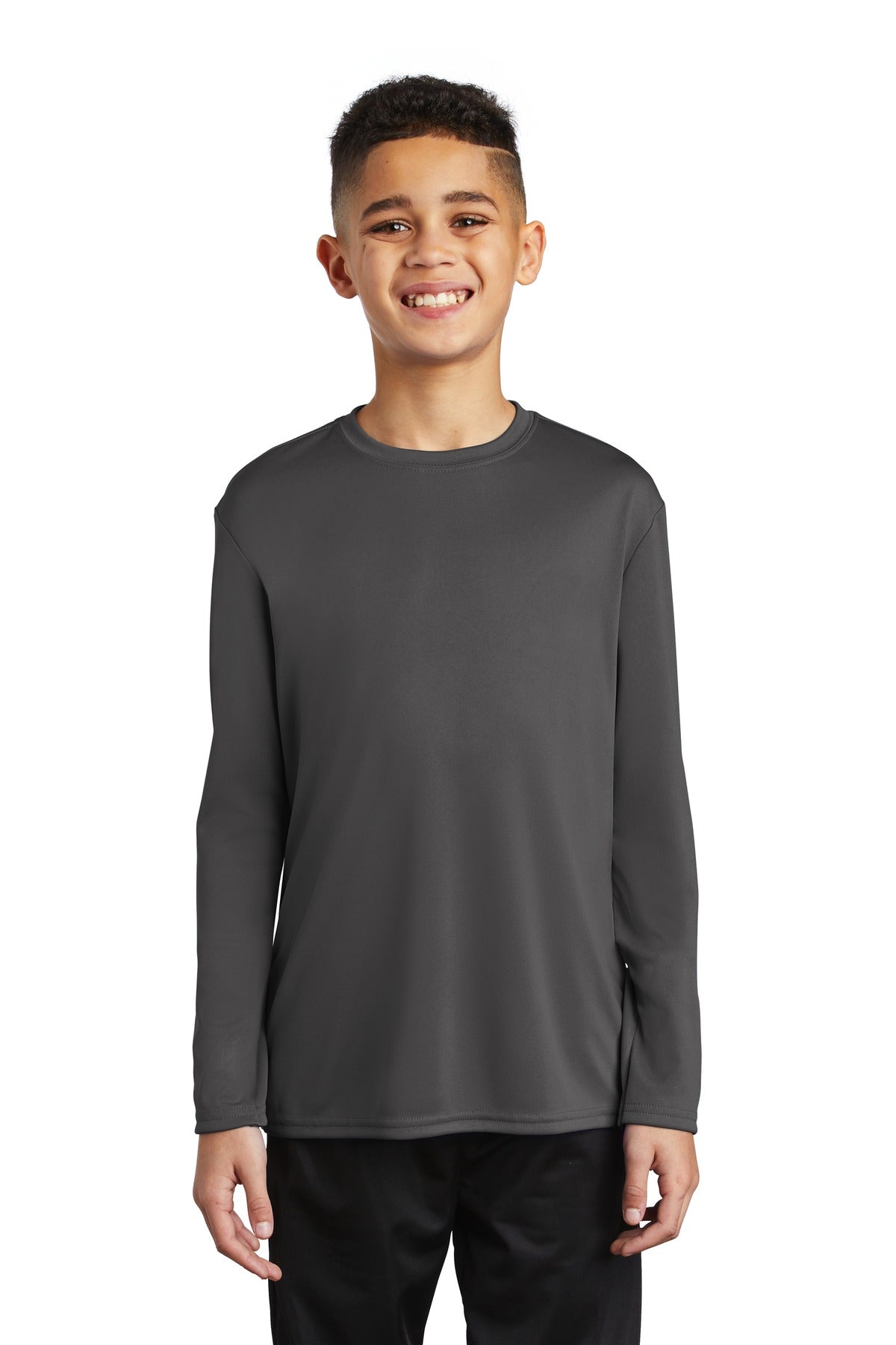 Port & Company® Youth Long Sleeve Performance Tee
