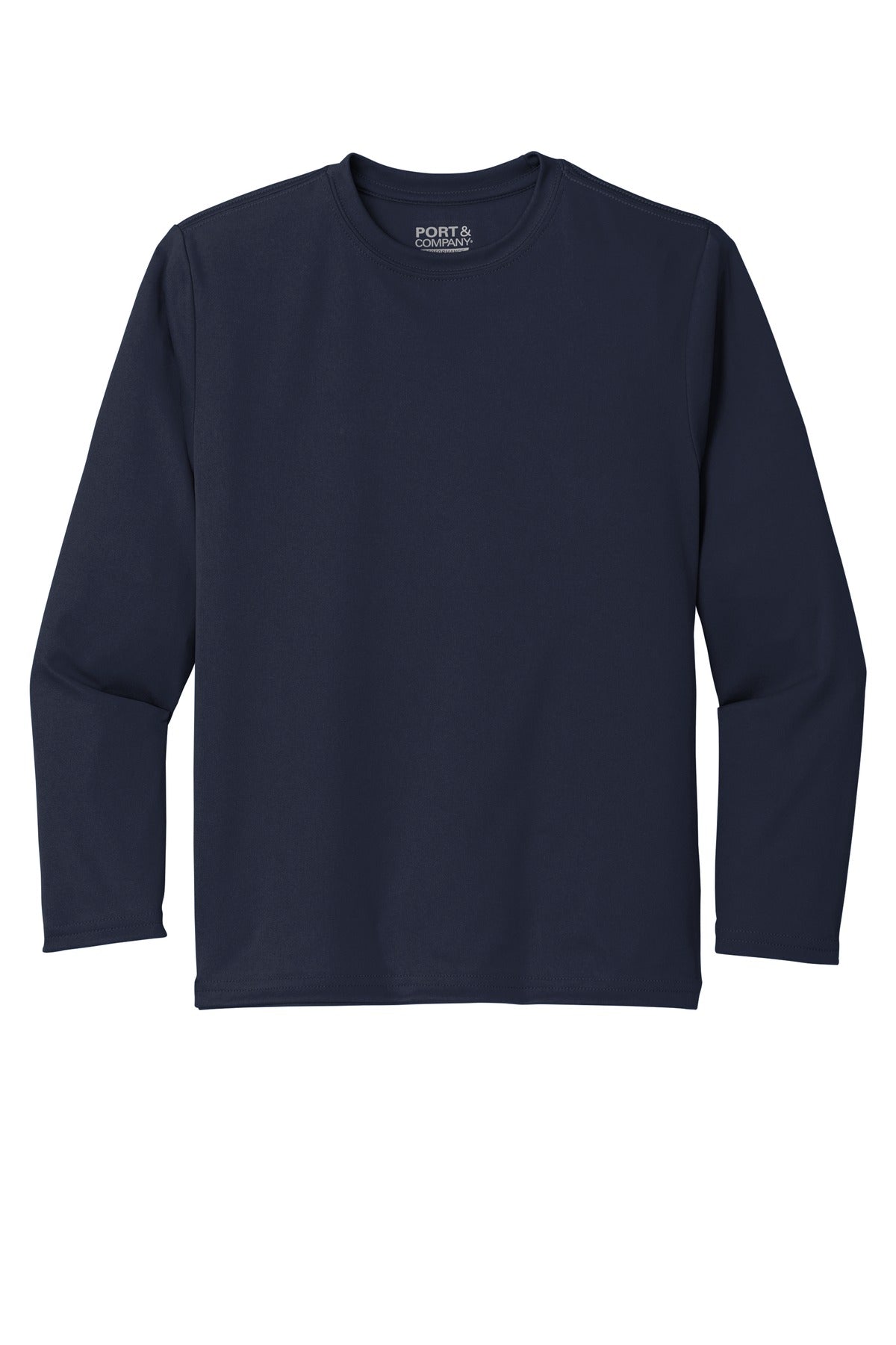 Port & Company® Youth Long Sleeve Performance Tee