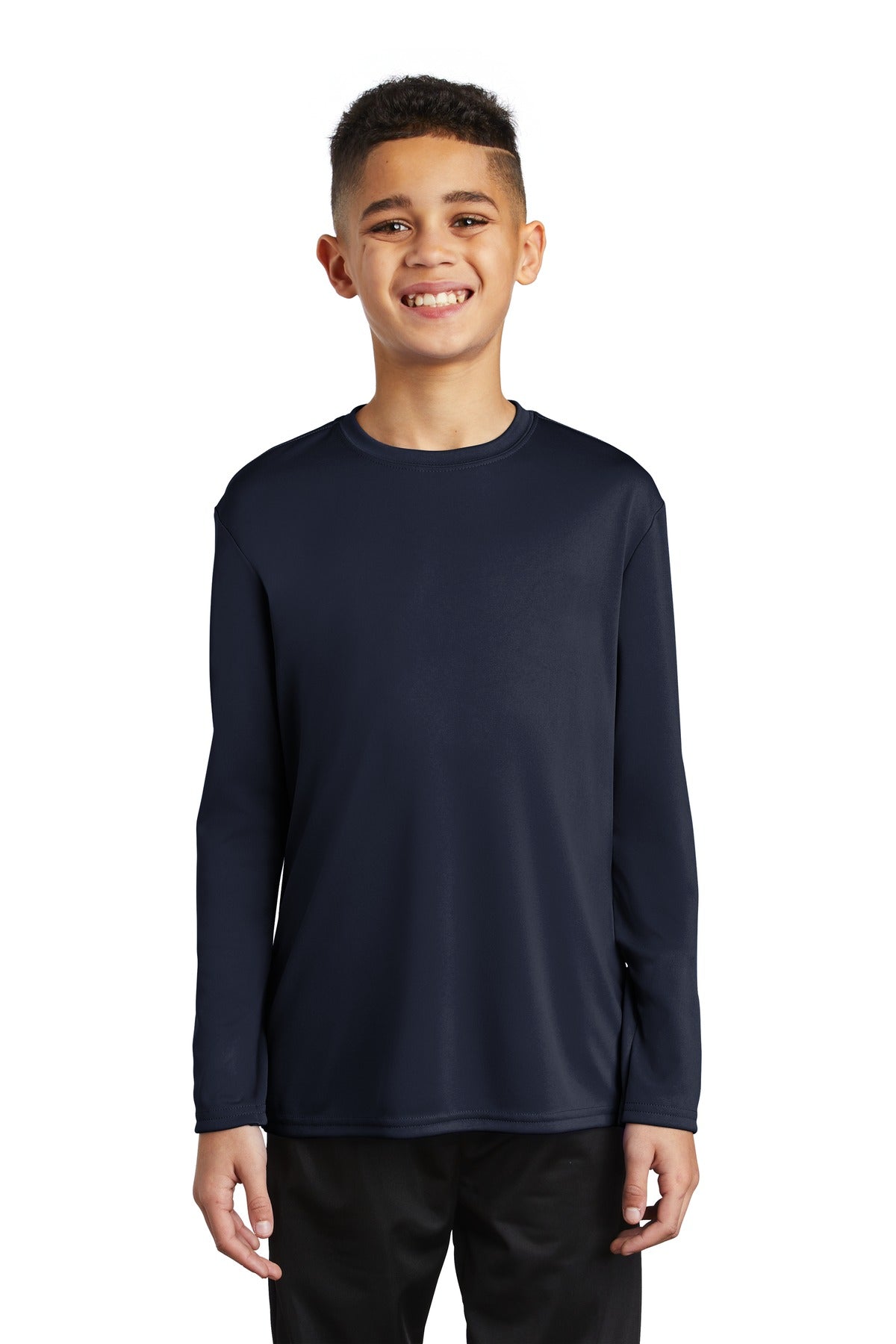 Port & Company® Youth Long Sleeve Performance Tee
