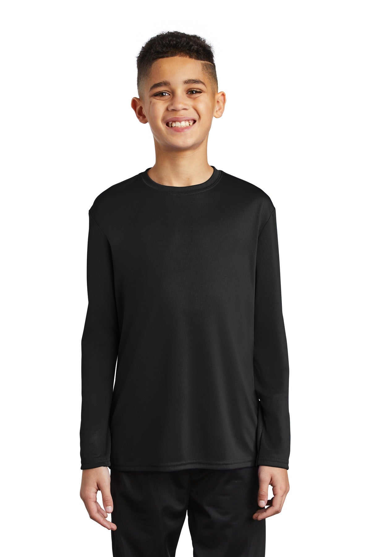 Port & Company® Youth Long Sleeve Performance Tee