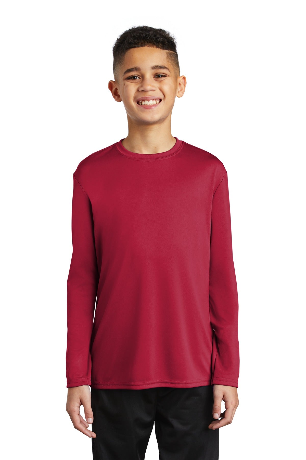 Port & Company® Youth Long Sleeve Performance Tee