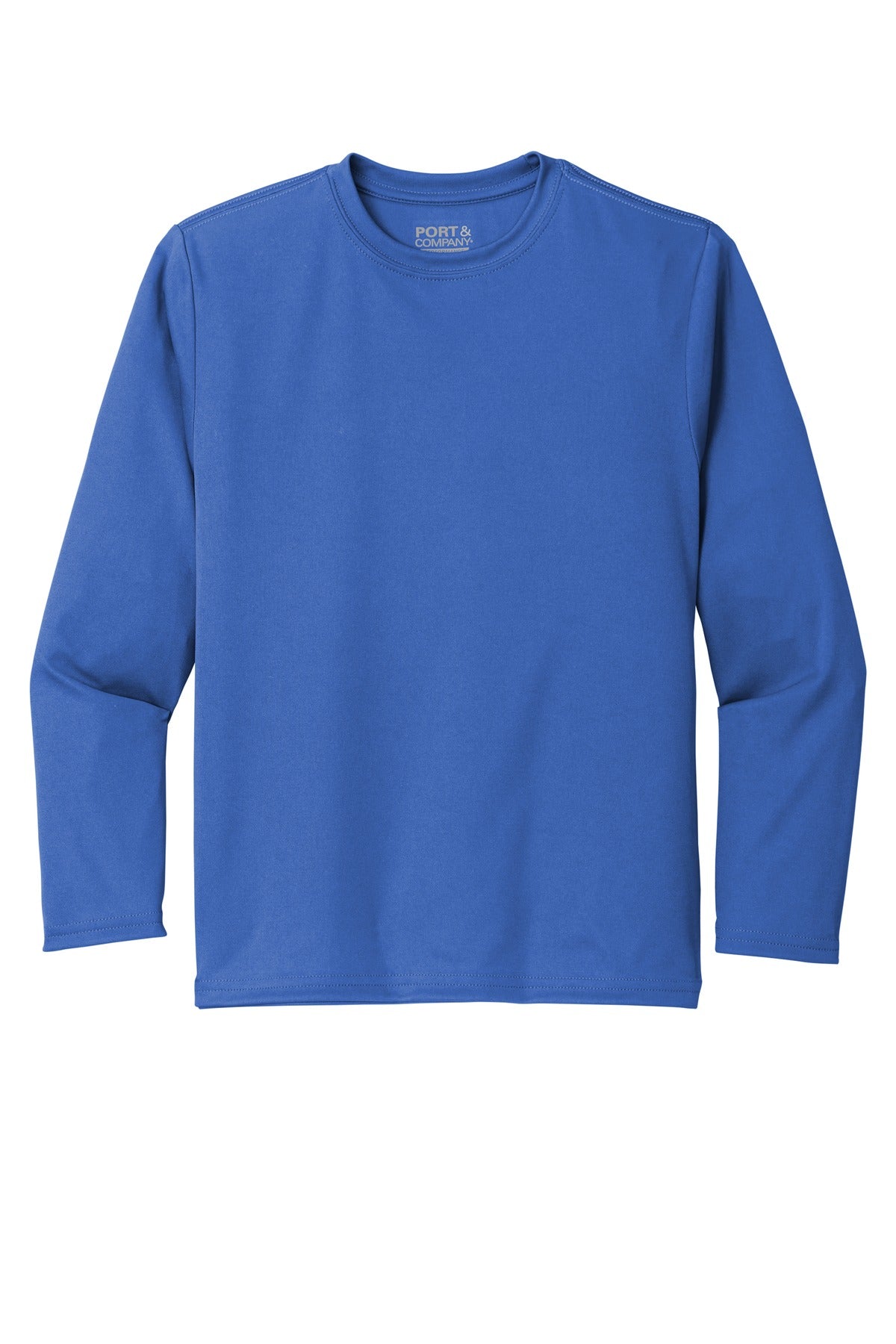 Port & Company® Youth Long Sleeve Performance Tee