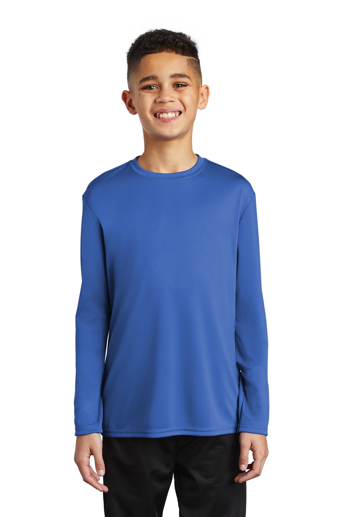 Port & Company® Youth Long Sleeve Performance Tee