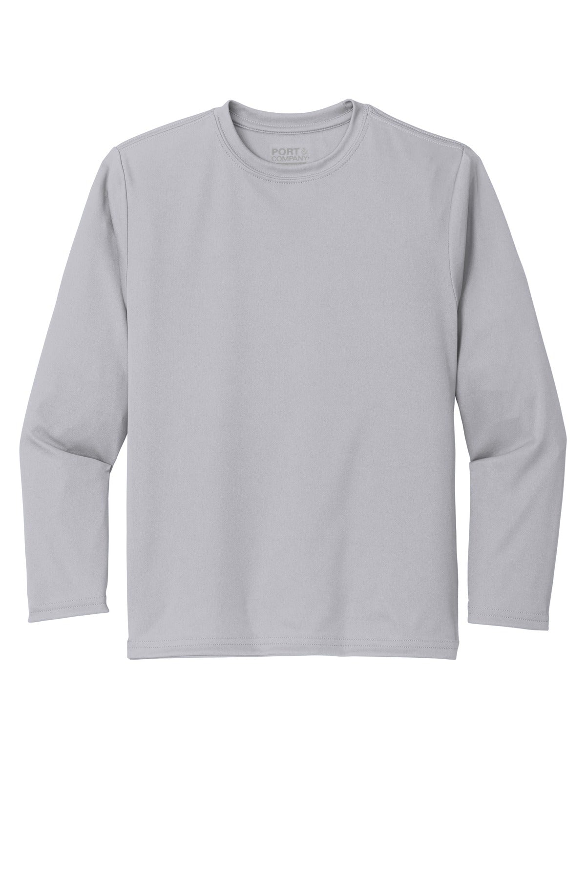 Port & Company® Youth Long Sleeve Performance Tee