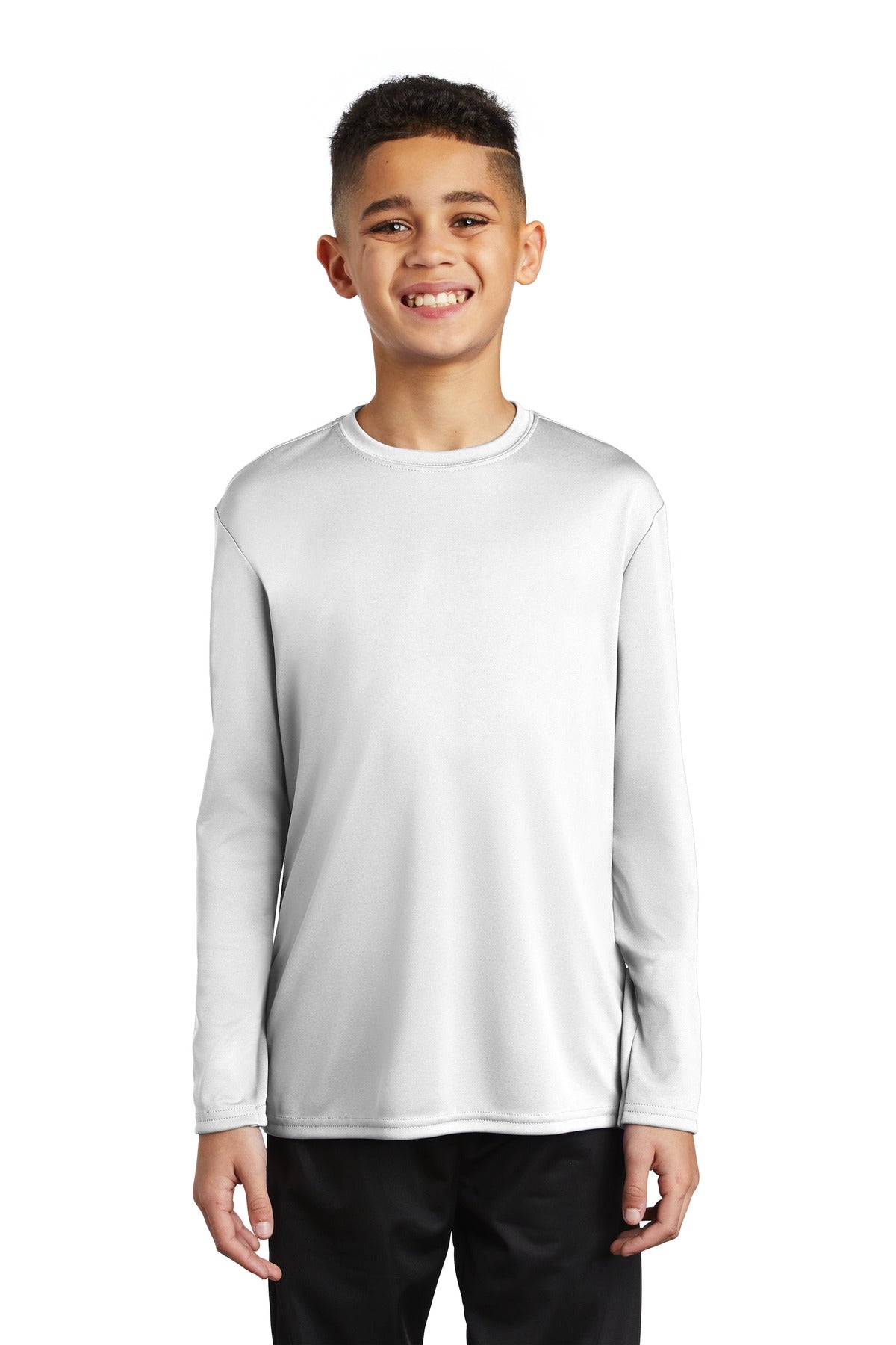 Port & Company® Youth Long Sleeve Performance Tee