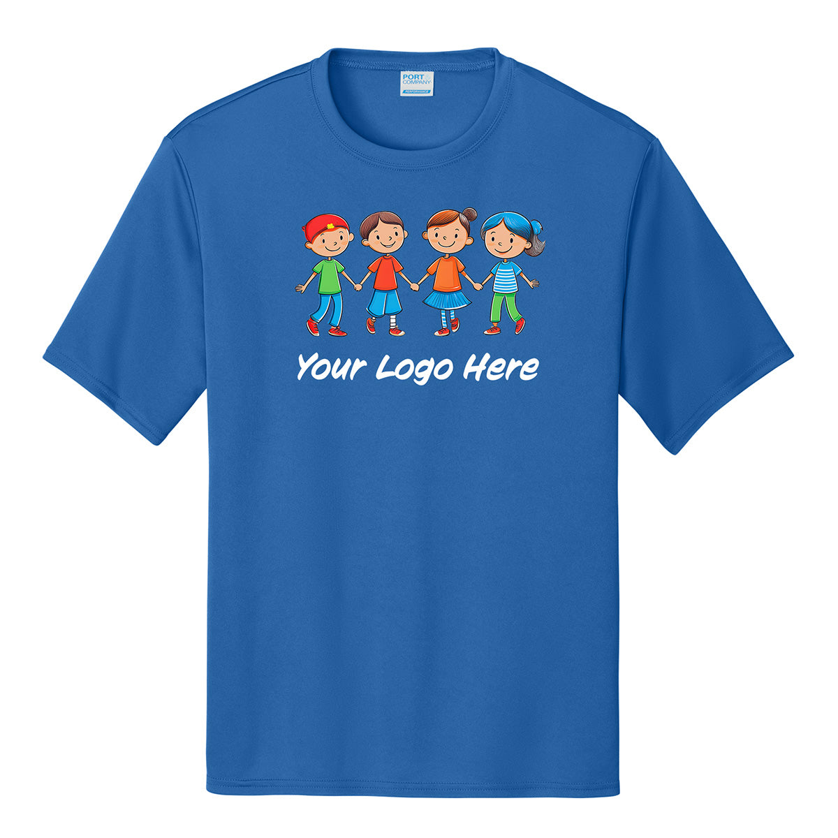 Port & Co Youth Performance Tee. PC380Y