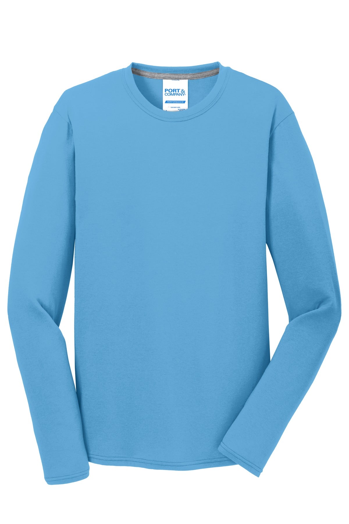Port & Company® Long Sleeve Performance Blend Tee