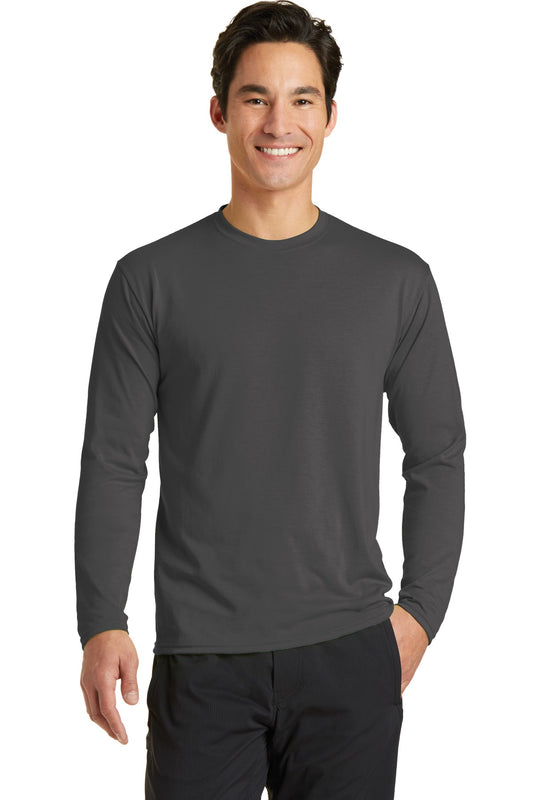 Port & Company® Long Sleeve Performance Blend Tee