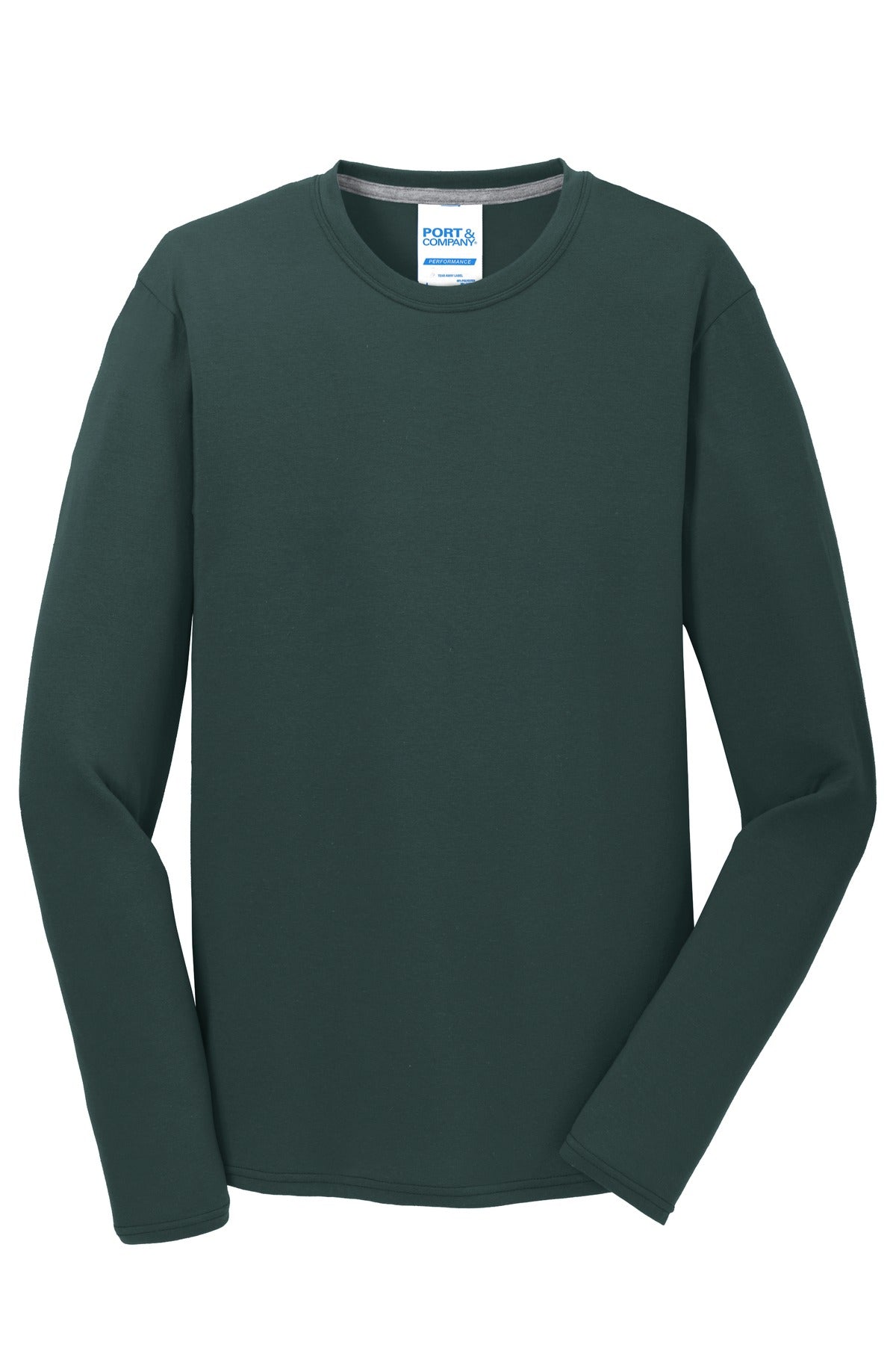 Port & Company® Long Sleeve Performance Blend Tee