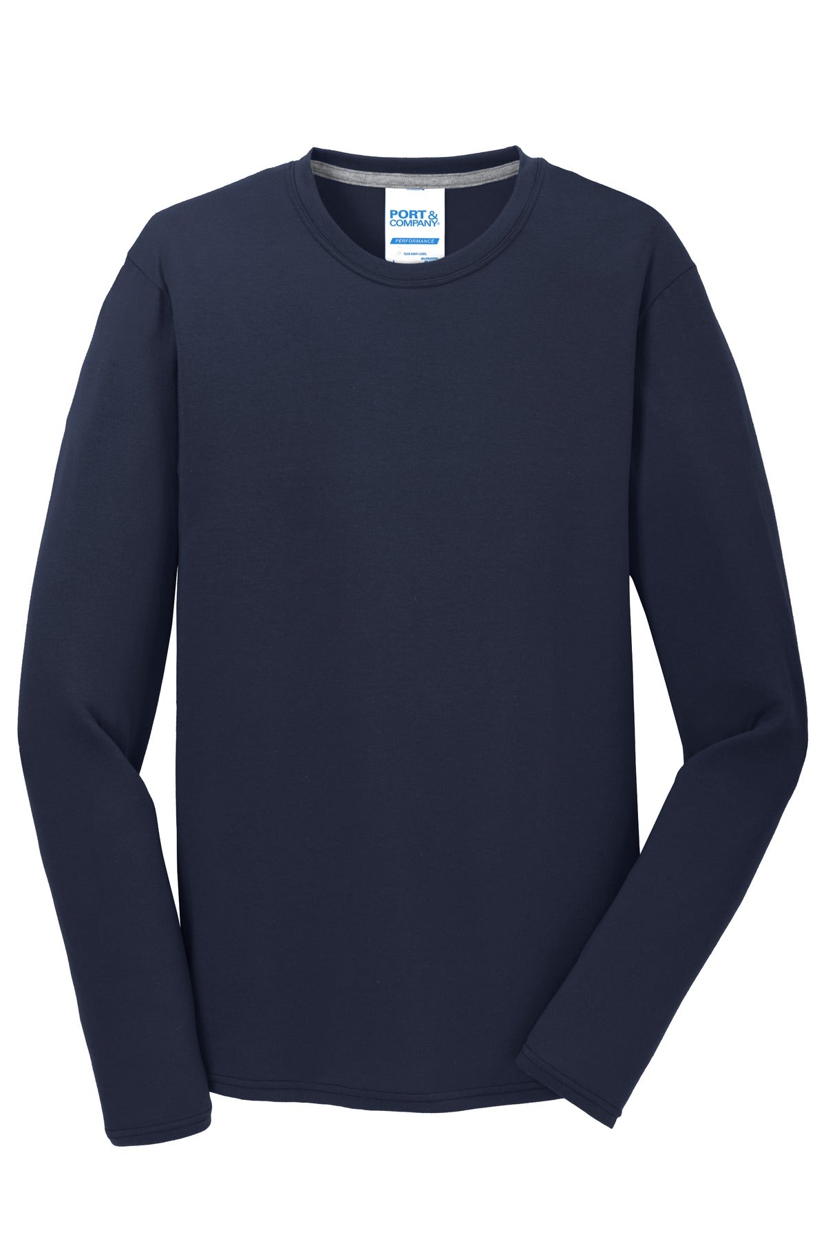 Port & Company® Long Sleeve Performance Blend Tee
