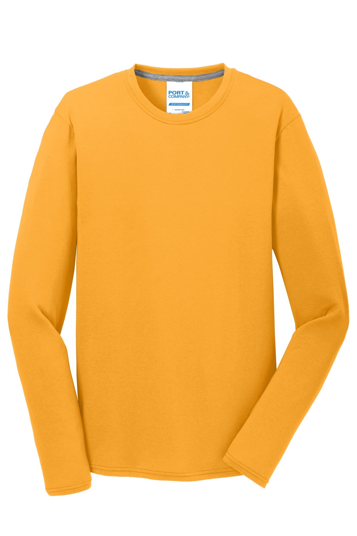 Port & Company® Long Sleeve Performance Blend Tee