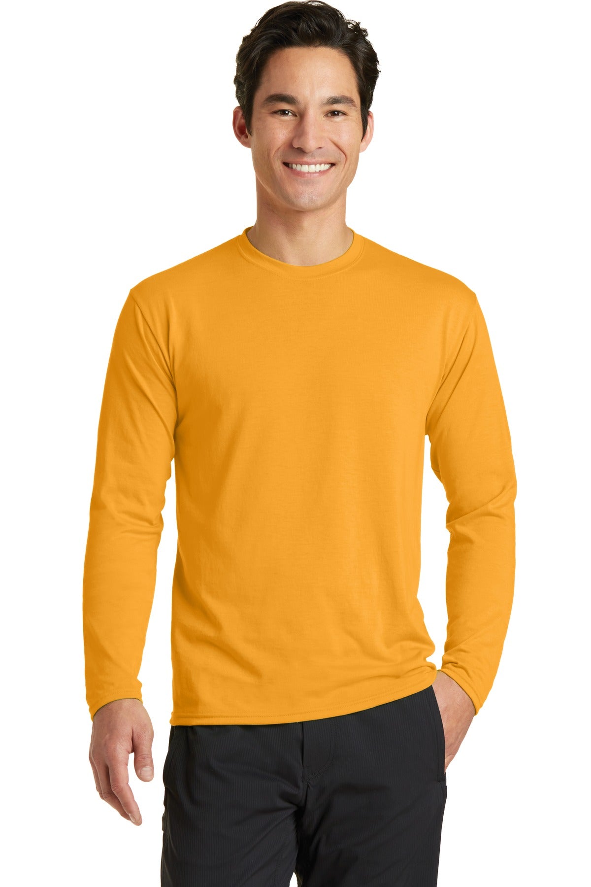 Port & Company® Long Sleeve Performance Blend Tee