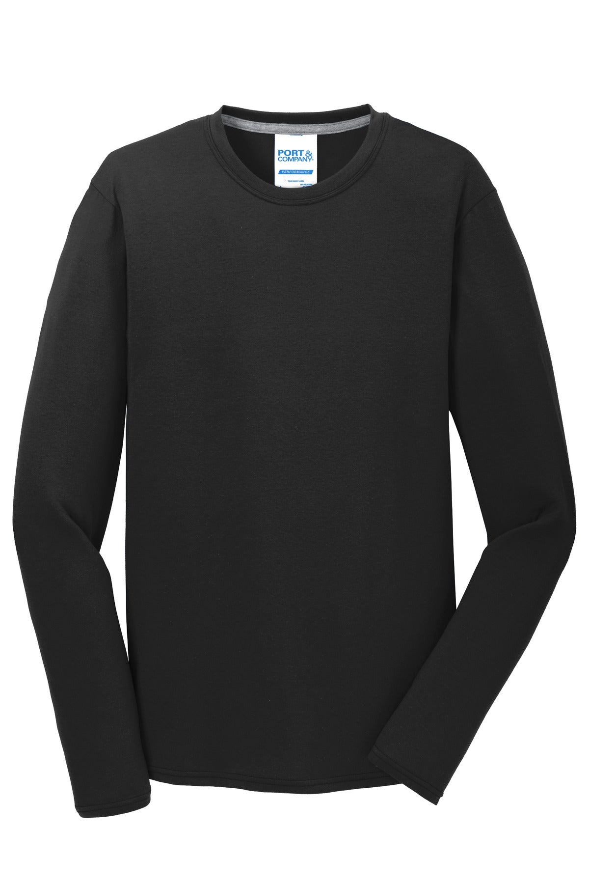 Port & Company® Long Sleeve Performance Blend Tee