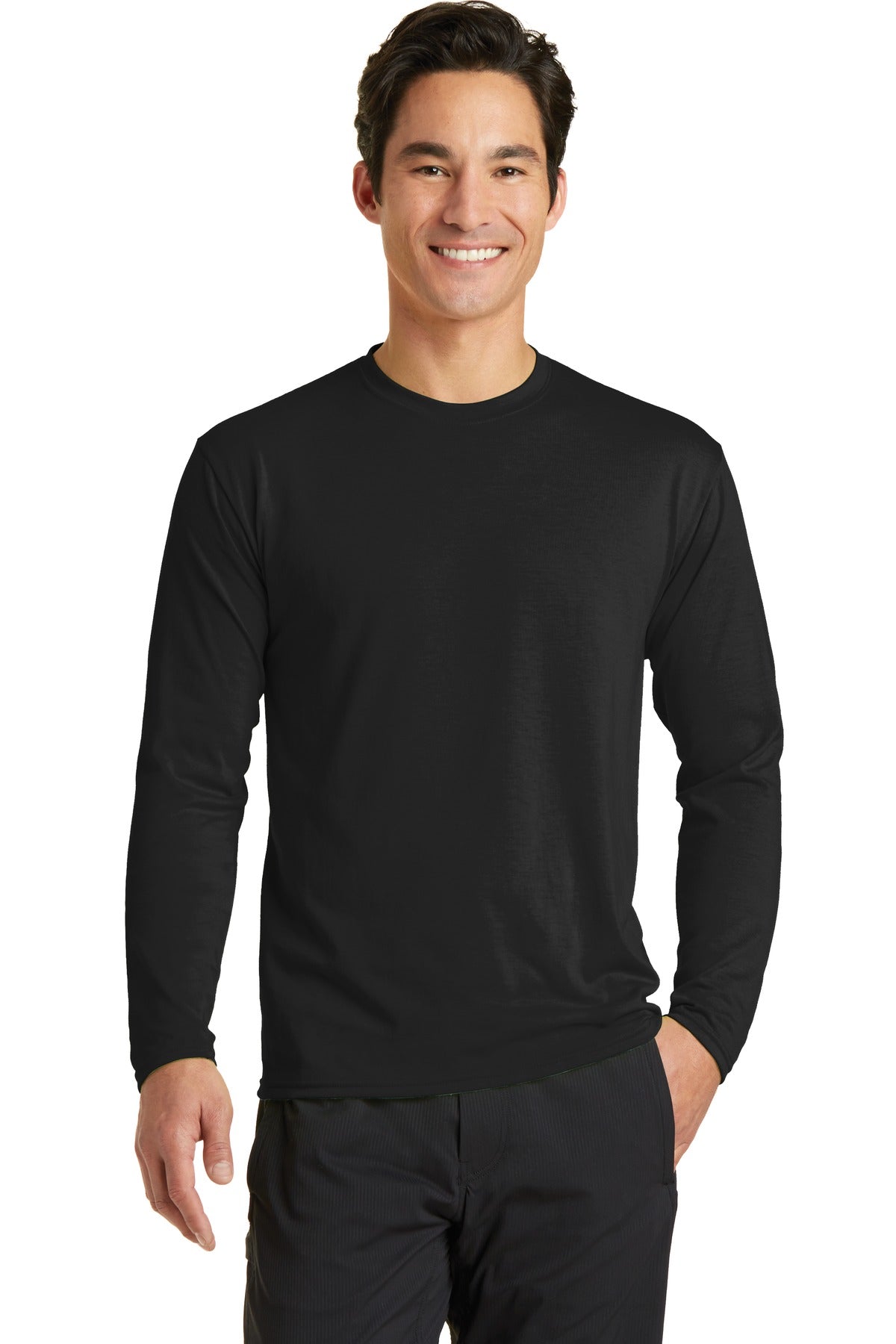 Port & Company® Long Sleeve Performance Blend Tee