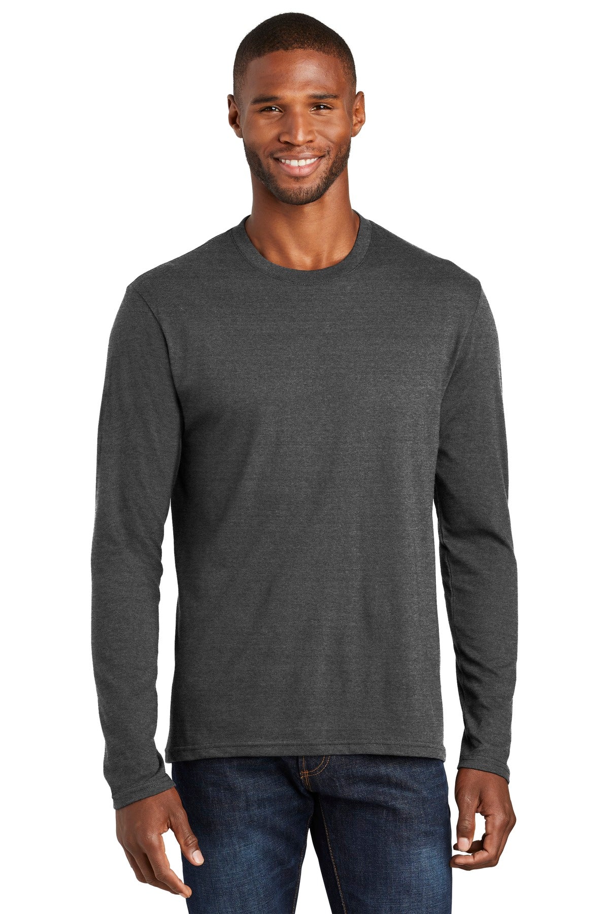 Port & Company® Long Sleeve Fan Favorite  Blend Tee