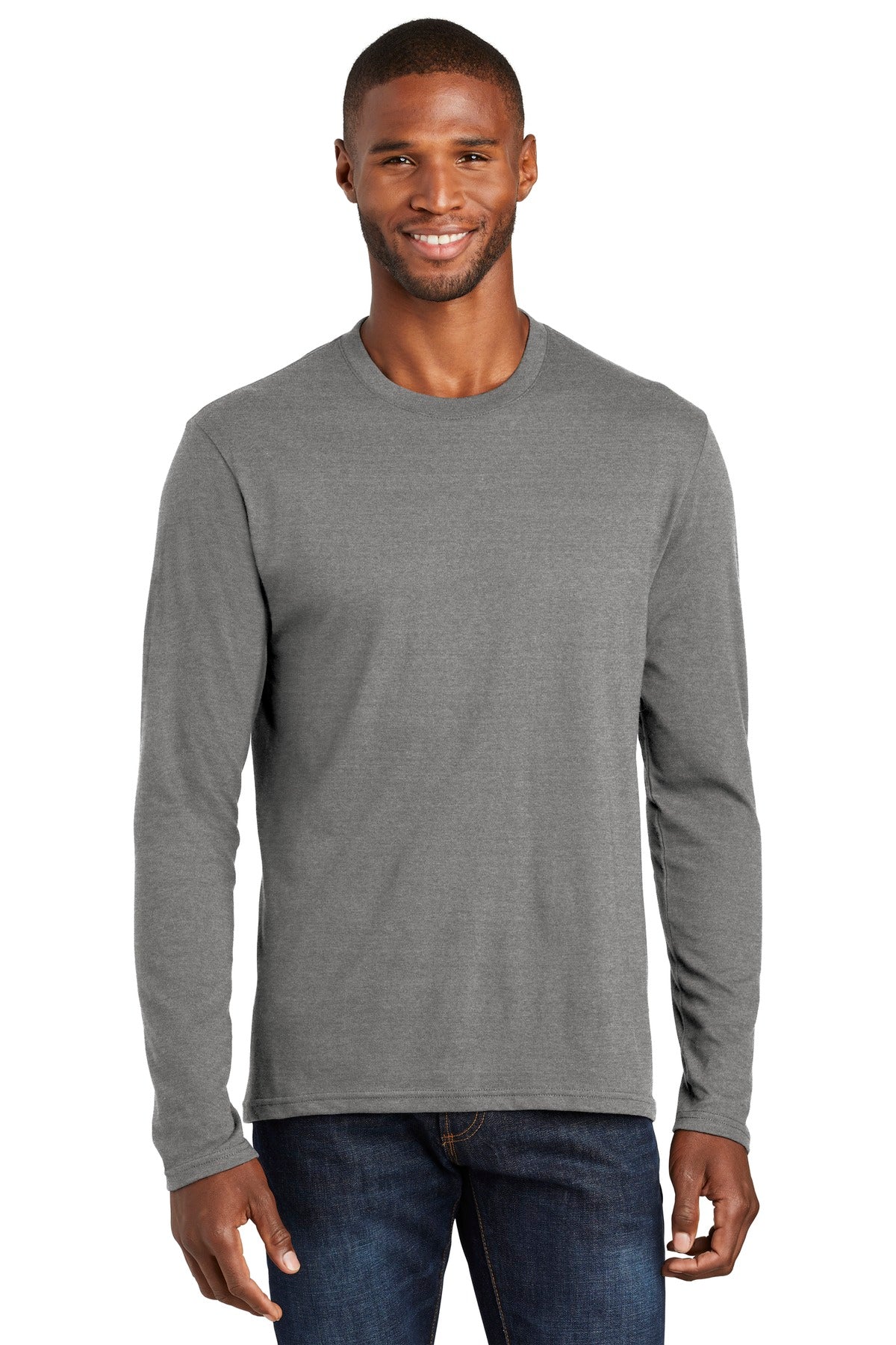 Port & Company® Long Sleeve Fan Favorite  Blend Tee