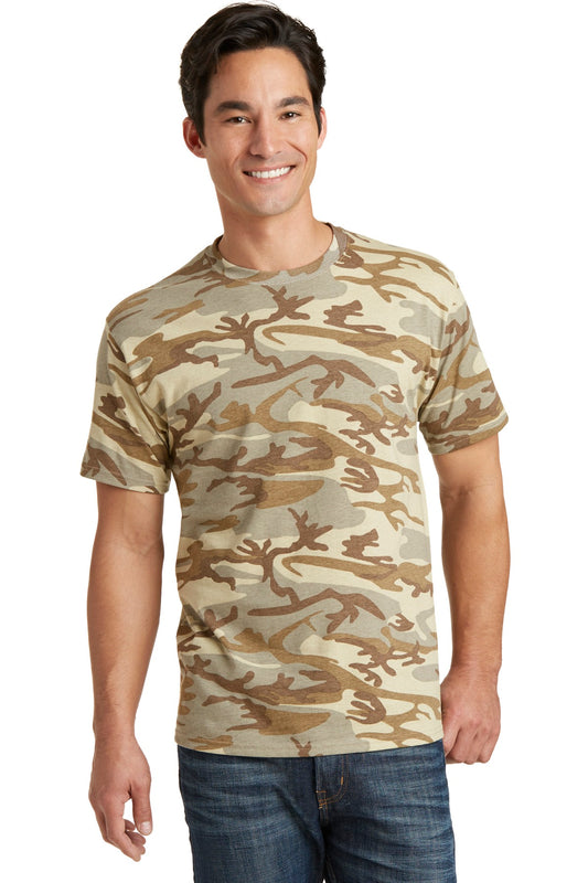 Port & Company® Core Cotton Camo Tee