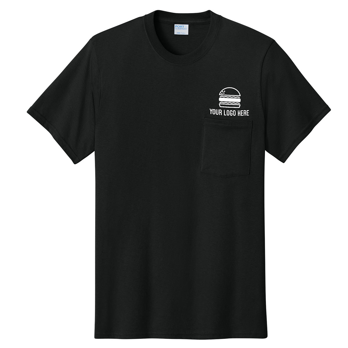 Port & Co™ Core Cotton Pocket Tee