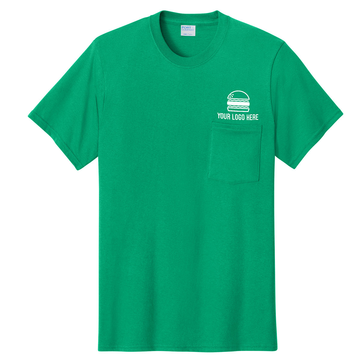 Port & Co™ Core Cotton Pocket Tee