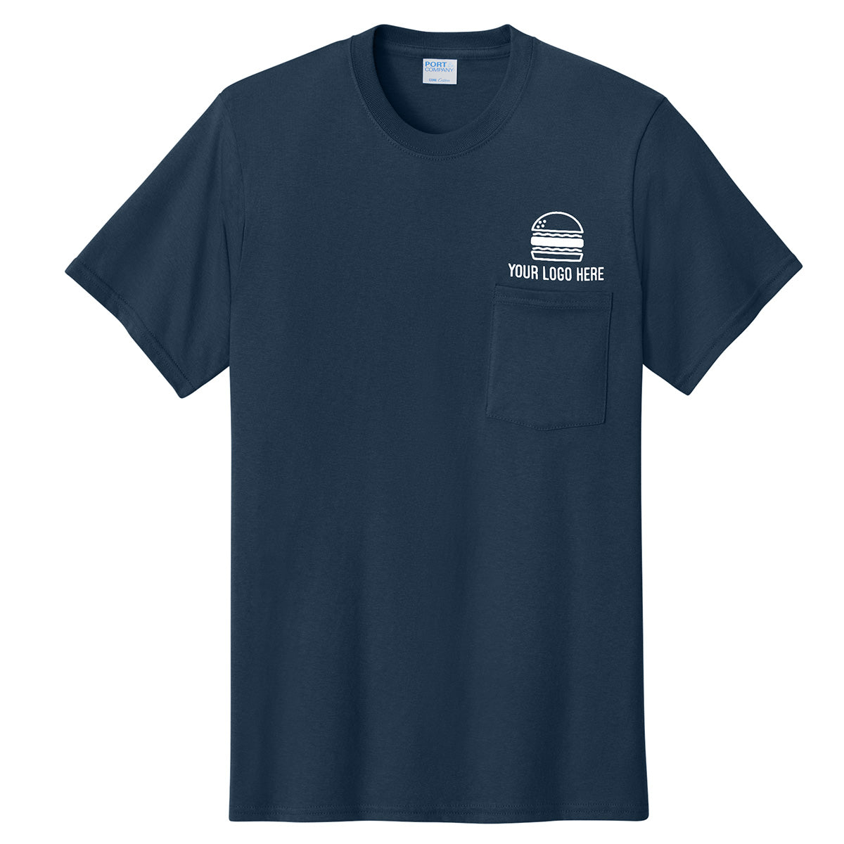 Port & Co™ Core Cotton Pocket Tee