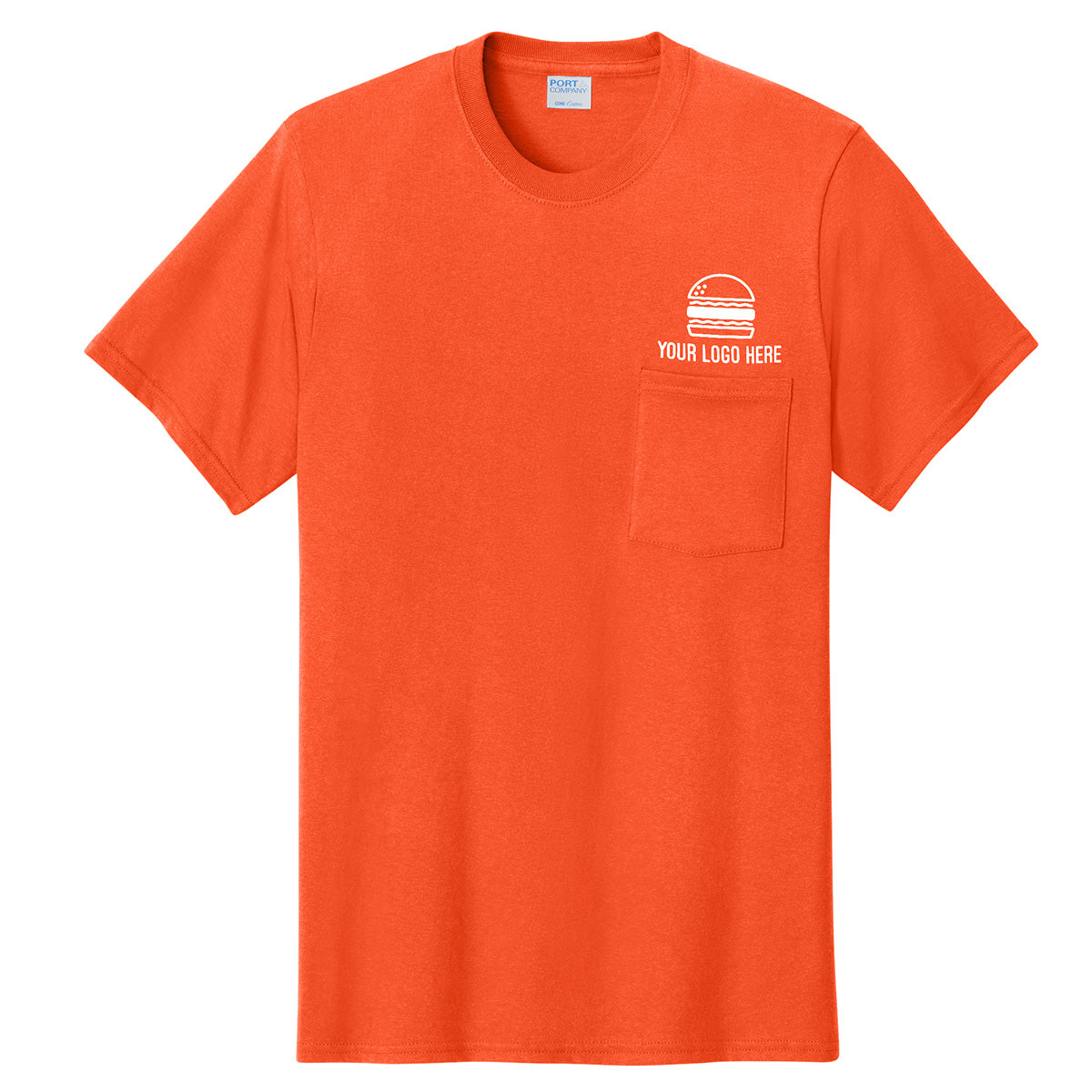 Port & Co™ Core Cotton Pocket Tee