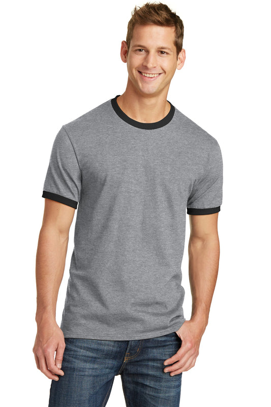 Port & Company® Core Cotton Ringer Tee
