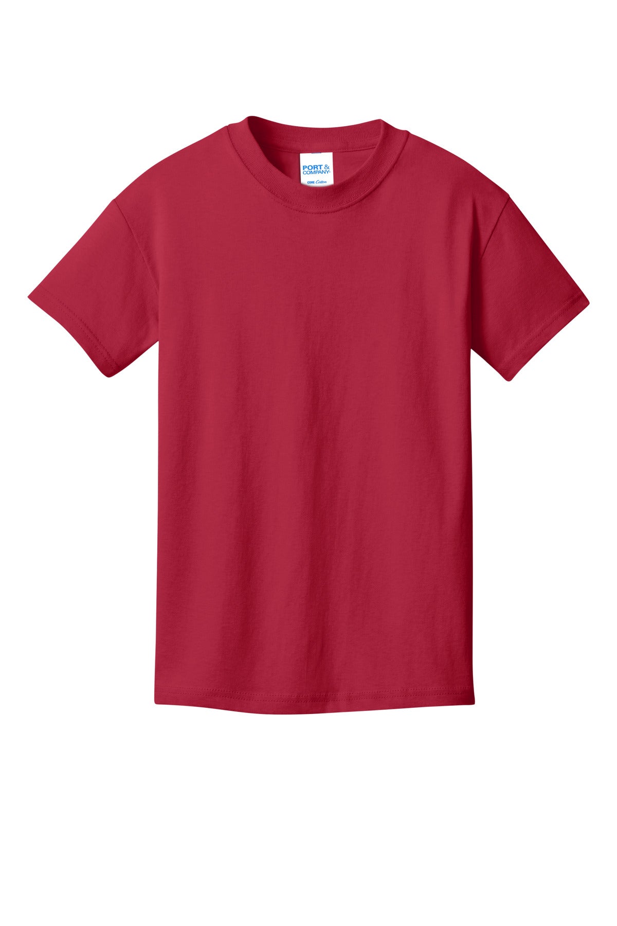 Port & Company® Youth Core Cotton DTG Tee