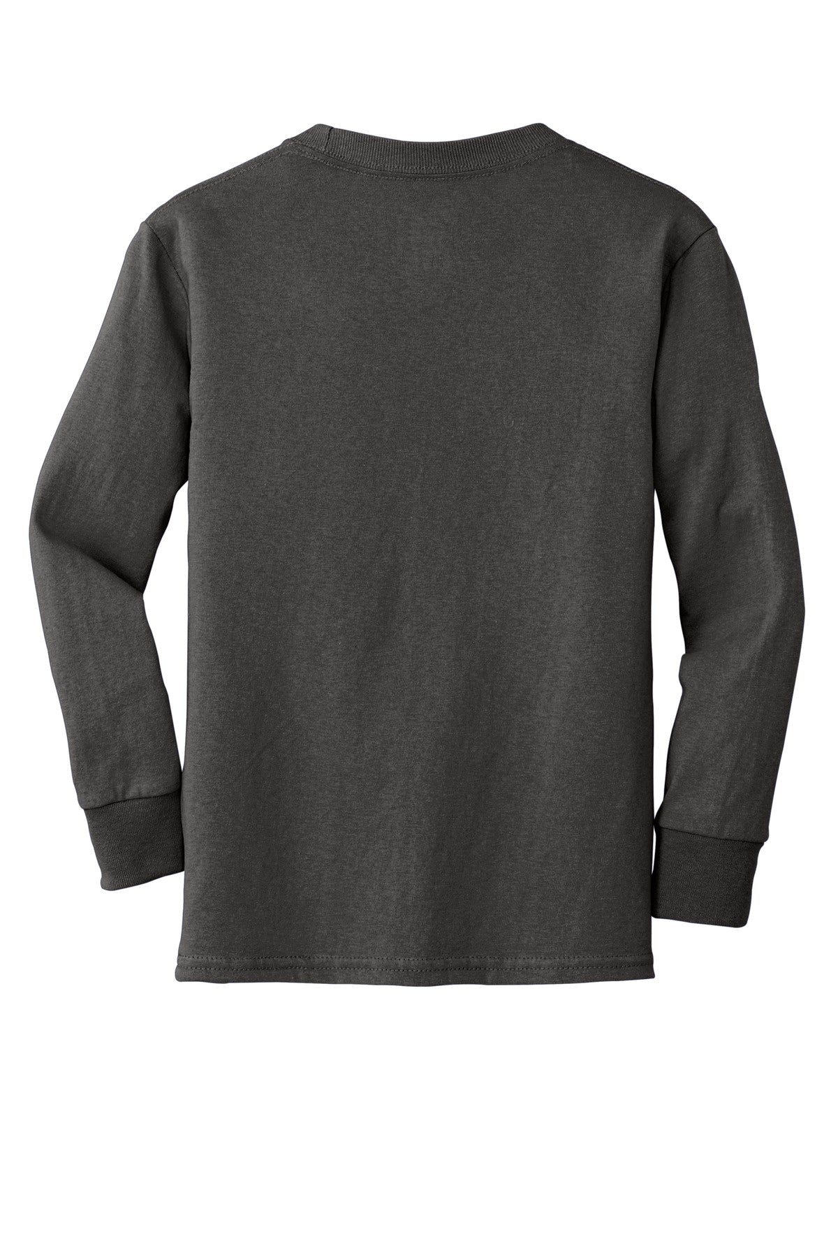 Port & Company® Youth Long Sleeve Core Cotton Tee