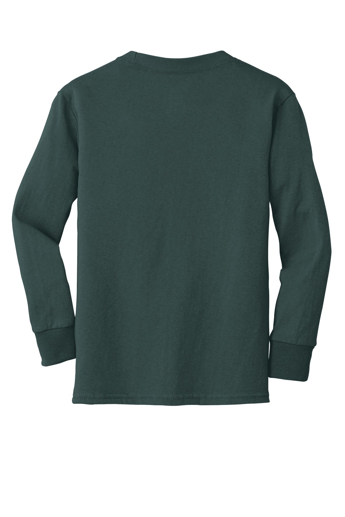 Port & Company® Youth Long Sleeve Core Cotton Tee