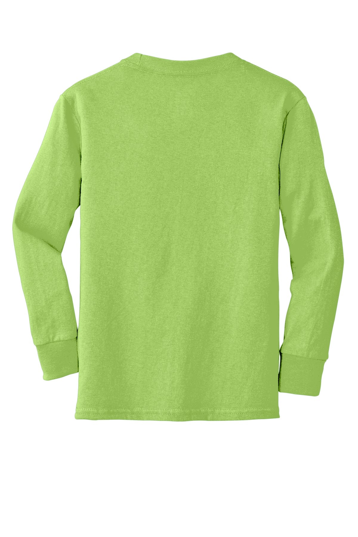 Port & Company® Youth Long Sleeve Core Cotton Tee