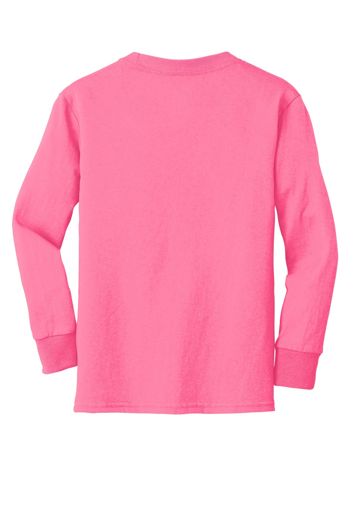 Port & Company® Youth Long Sleeve Core Cotton Tee