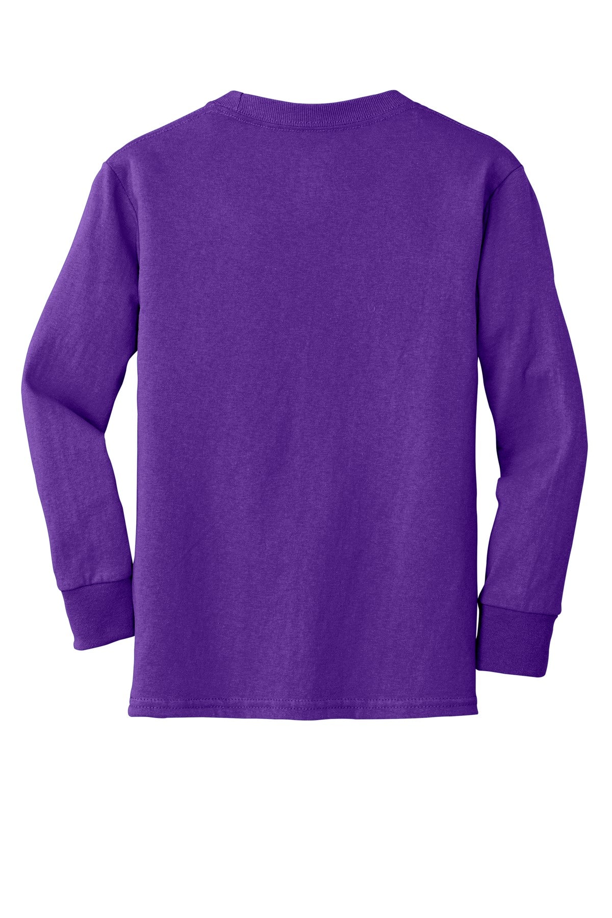 Port & Company® Youth Long Sleeve Core Cotton Tee